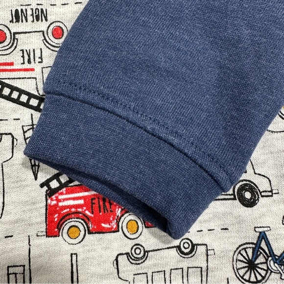 TU Baby (from the UK) long sleeved top, 18-24 mo, traffic pattern, thick/warm - Picture 2 of 10